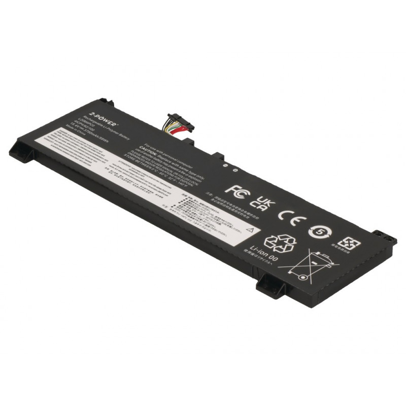 Batteria principale 2-power per Lenovo Legion 5-15ACH6 82JW - Batteria - 58 mAh (2P-SB11B48820)