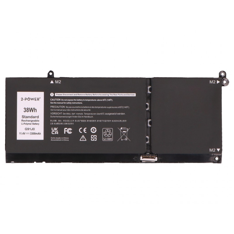 2-power Batteria principale Dell Vostro 3511 3515 - Batteria - 3.300 mAh (2P-PG8YJ)