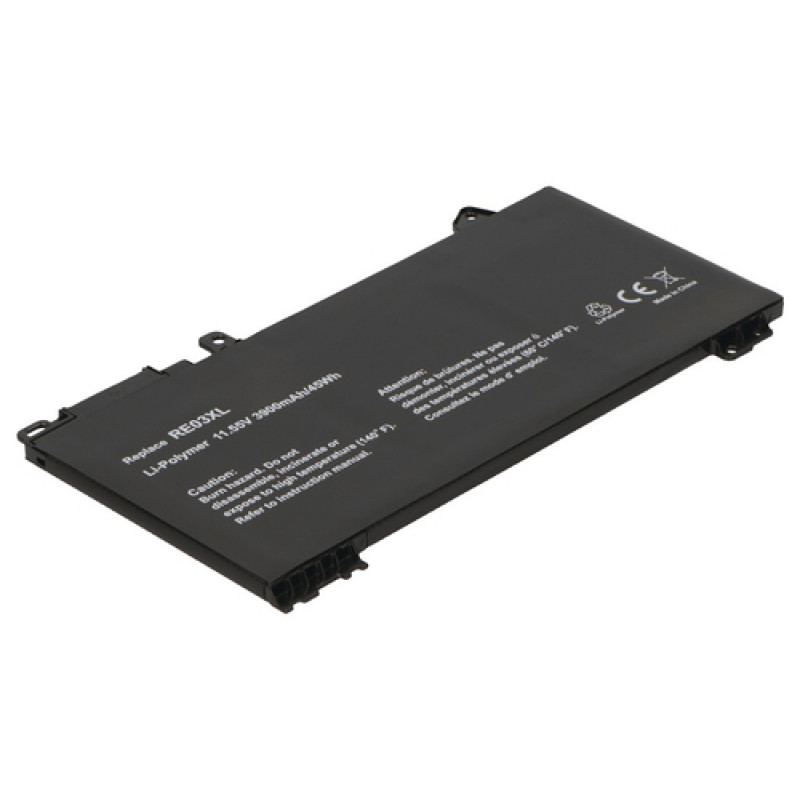 2-Power batteria principale HP RE03XL - batteria ricaricabile - 45 mAh