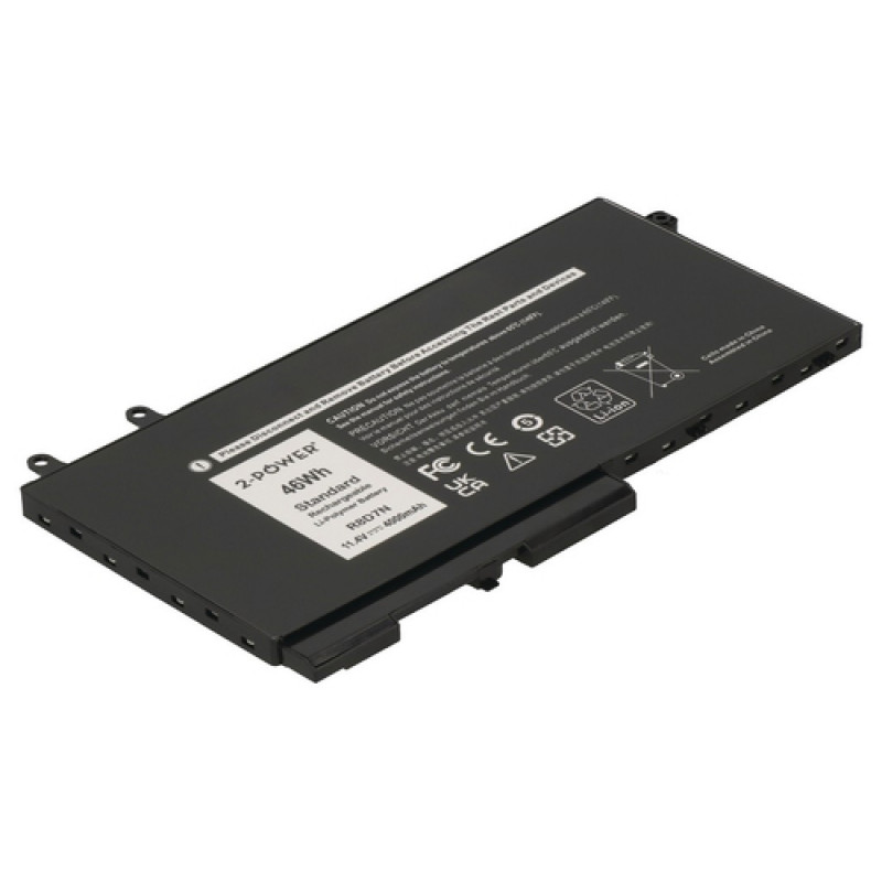 2-power Dell Latitude 5400 batteria principale - Batteria - 46 mAh (2P-R8D7N)