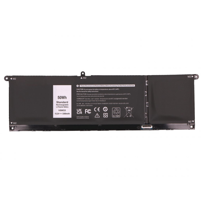 2-Power batteria principale - batteria ricaricabile - 50 mAh (2P-V6W33)