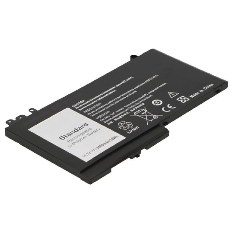 2-Power Hauptakku Dell Latitude E5550 - batteria - 3.400 mAh (2P-YD8XC)