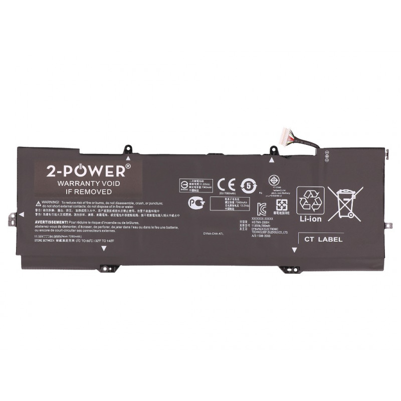 2-power 2P-YB06084XL - batteria ricaricabile - batteria 79 mAh 11,6 V