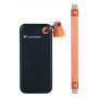 Verbatim 32418 Pocket SSD, 256 GB, USB Type-C, USB 3.2 Gen 2, 1000 MB/s, nero/arancione