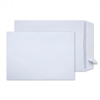 Steinmetz buste per spedizione DIN C4, senza finestra, autoadesive, 120 g/m², bianco, 250 pz. (4554PR)