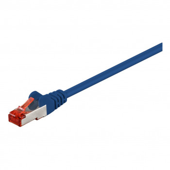 Goobay CAT 6 S/FTP CU 3m blu