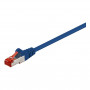 Goobay CAT 6 S/FTP CU 3m blu