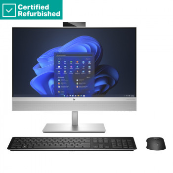 RENEW SILVER HP Elite 840 G9 AIO All-in-One 24 - i5-12500, 16GB, 1TB SSD, 23,8 pollici FHD Non-Touch AG, regolabile in altezza, Win 11 Pro, 1 anno