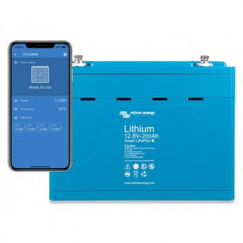 Batteria LiFePO4 12,8V/200Ah - Smart