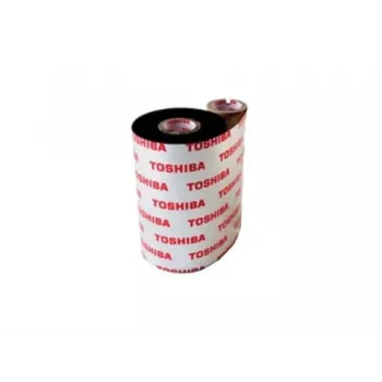 Toshiba nastro - qualità cera/resina 600 m x 152 mm nero anima 1 pollice