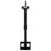 Zebra supporto, telescopico, regolabile 72 -138, montaggio a soffitto, VESA, nero