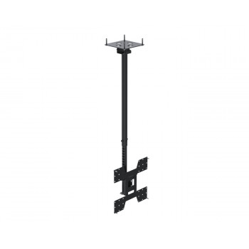 Ergonomic Solutions supporto a soffitto telescopico per monitor fino a 75 pollici, VESA 200