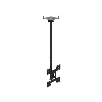 Ergonomic Solutions supporto a soffitto telescopico per monitor fino a 75 pollici, VESA 200