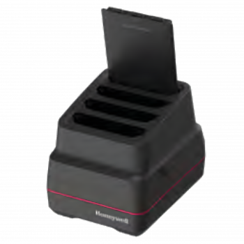HONEYWELL CT70 QBC. Per ricaricare fino a 4 batterie. Compatibile con batteria CT70 standard wireless ed extended. Il kit include caricabatterie quadruplo (Cup: CT70-QBC-UCP) alimentatore e cavo di alimentazione devono essere ordinati separatamente