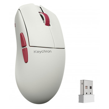 KEYCHRON G4 mouse wireless bianco
