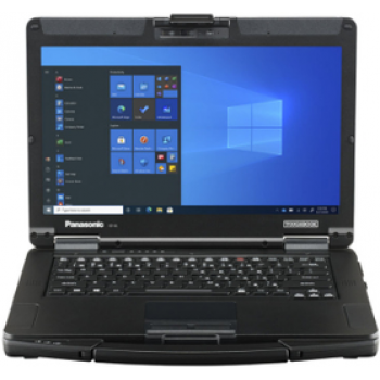 Panasonic Toughbook 55 - rugged - design con cerniera a 180° - Intel Core i5 1145G7 / 2.6 GHz - vPro - Win 10 Pro 64-bit - scheda grafica Intel Iris Xe - 8 GB RAM - 256 GB SSD TCG Opal Encryption - 35,6 cm (14)