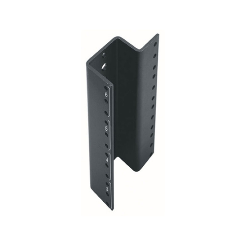 Middle Atlantic Products MV-ZRA-44 - guida di montaggio - nero - acciaio - 44U - 32,5 mm - 41,4 mm