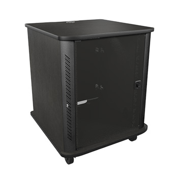 Middle Atlantic Products Middle Atlantic RFR Reference Series - armadio rack di rete - ebano - 16U - 48,3 cm (19 pollici)