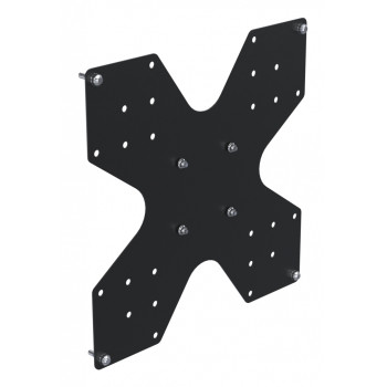 Ergonomic Solutions Adattatore Hook & Rail VESA 100 su 200/300/400 - nero