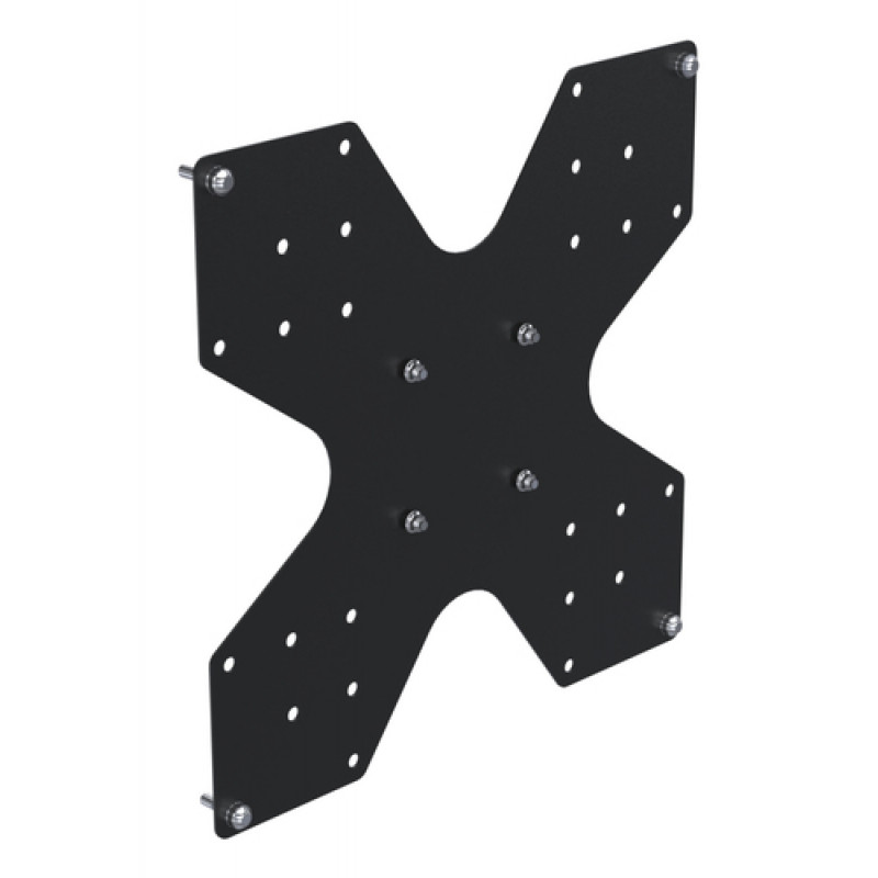 Ergonomic Solutions Adattatore Hook & Rail VESA 100 su 200/300/400 - nero