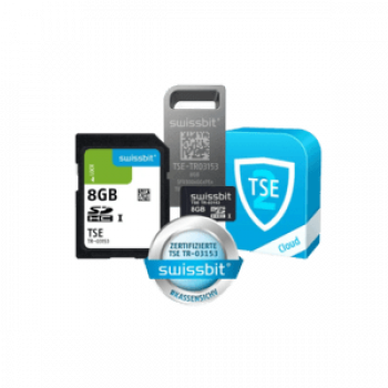 Swissbit TSE v2 scheda microSD 8 GB singola