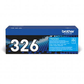 3rd Party KOMPA cartuccia toner ciano TN-326C ca. 3500 pagine Brother HL-L8250 - unità toner