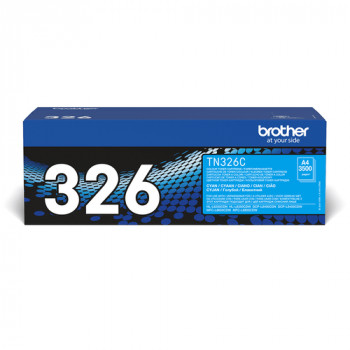 3rd Party KOMPA cartuccia toner ciano TN-326C ca. 3500 pagine Brother HL-L8250 - unità toner