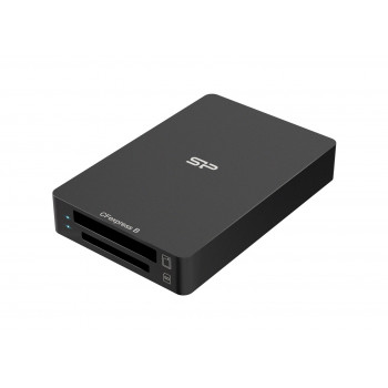 Silicon Power Card USB-C -> CF/SD CreatePro BS10 - lettore di schede - CompactFlash (CF Tipo 1/CF+)