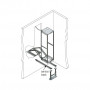 Vaddio Middle Atlantic TRACKL - kit di livellamento per rack