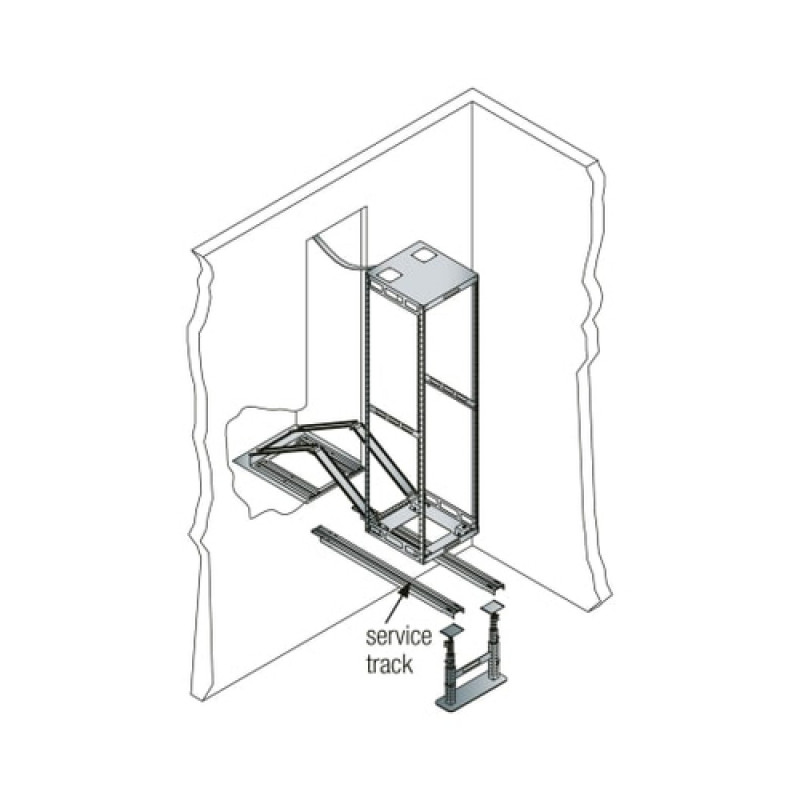 Vaddio Middle Atlantic TRACKL - kit di livellamento per rack