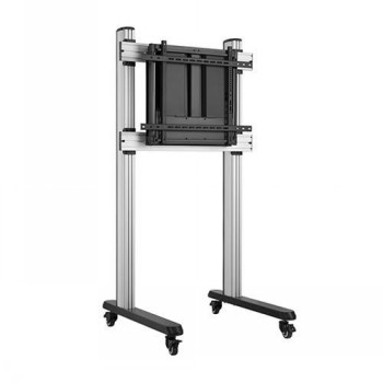 LH-GROUP supporto a contrappeso su ruote per monitor da 60-91kg