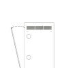 Middle Atlantic Products Middle Atlantic serie WR WR-RAP-24 - pannello rack - posteriore - nero - 24U - 48,3 cm (19