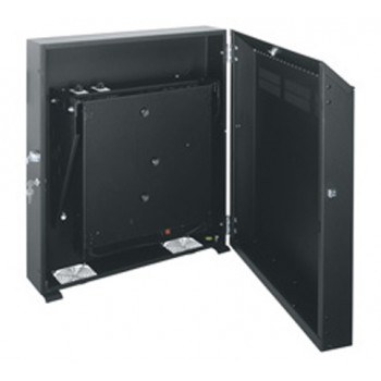 Vaddio Middle Atlantic WRS 8 - armadio - adatto per montaggio a parete - nero - 8U - 48,3 cm (19