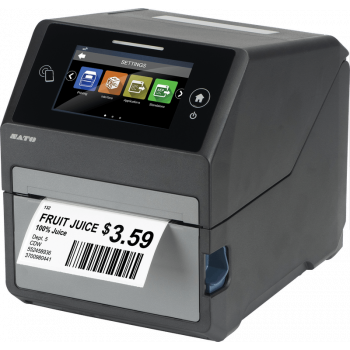 SATO CT412LX TT305 - USB&LAN - EU/UK - diretto termico/trasferimento termico - stampante POS - 305 x 305 DPI - 6 ips - 0.08 - 0.19 µm - 12,8 cm
