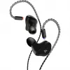 Sharkoon Stealthbite IEM headset gaming in-ear con microfono ad archetto rimovibile, USB-C/USB-A/3,5 mm, nero