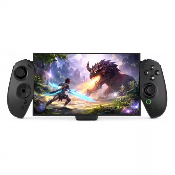 Deltaco GAM-196 gamepad USB-C con filo per Nintendo Switch 2, nero