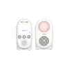 Chillax CB210 babyphone audio digitale DECT con funzione vivavoce, sensore di temperatura e luce notturna, bianco