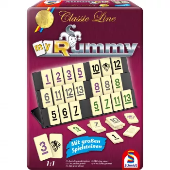 Schmidt Spiele Classic Line MyRummy in scatola di metallo