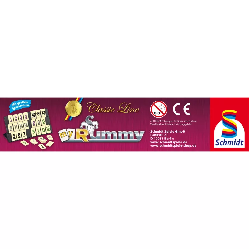 Schmidt Spiele Classic Line MyRummy in scatola di metallo
