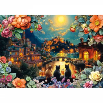 Schmidt Spiele Trio al chiaro di luna puzzle 1000 pezzi