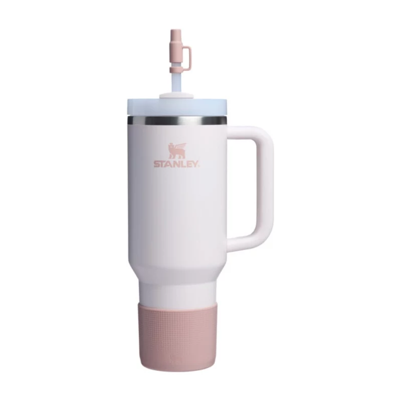 STANLEY The Quencher Boot + Straw Topper 1,18L rosa chiaro