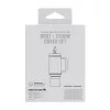 STANLEY set di 2 custodie protettive e copri cannucce per thermos 0,89L/0,59L The Quencher Boot + Straw Topper in crema
