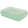 Curver contenitore rettangolare per trasporto torte 45 x 29,5 x 11,1 cm azzurro