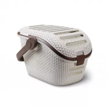 CURVER trasportino per animali domestici 51x38x33 cm crema
