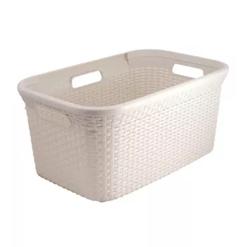 CURVER cesto portabiancheria Style 45L 59,2x38x27cm crema