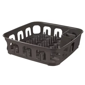 CURVER Essentials scolapiatti 39x39x10,1 cm grigio scuro