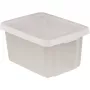 CURVER Essentials 16L scatola contenitore trasparente con coperchio, 30x39x21 cm