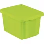 CURVER Essentials 26L scatola contenitore con coperchio, verde, 44 x 34 x 27 cm