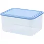 CURVER Smart To Go contenitore rettangolare 4L trasparente con coperchio blu