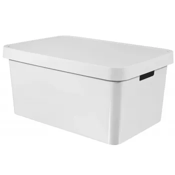 CURVER Infinity Recycled 45L scatola contenitore 56x39x27cm bianco